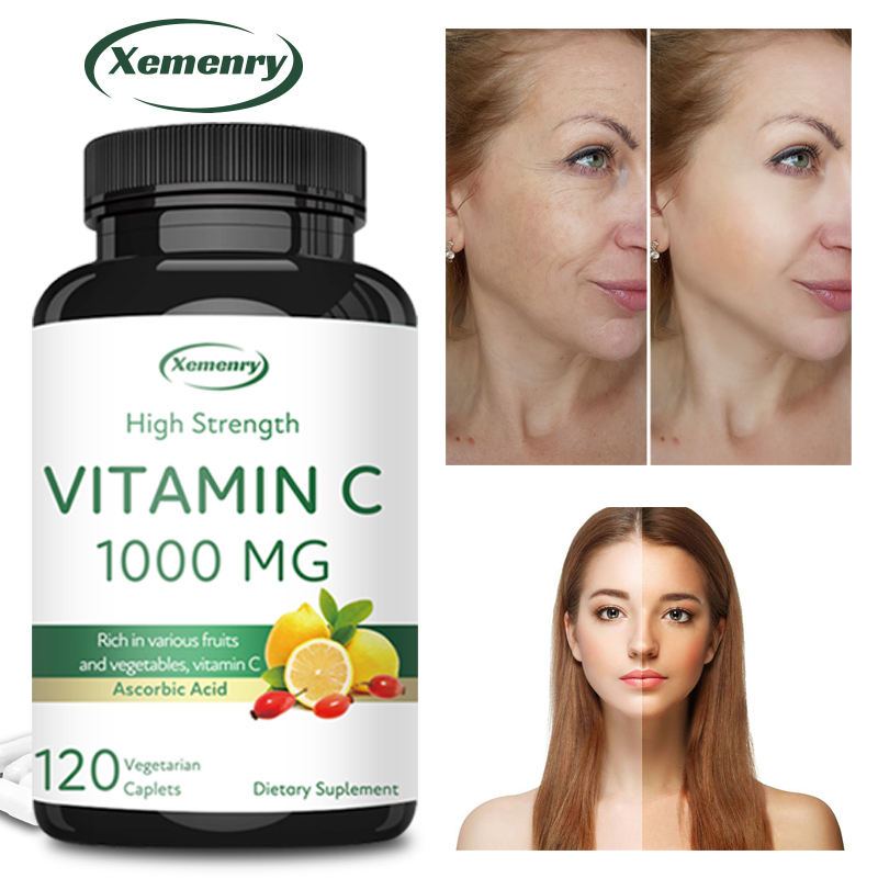 Zinc Supplement 50Mg - Vitamine C-capsules - Verhoog de immuniteit,