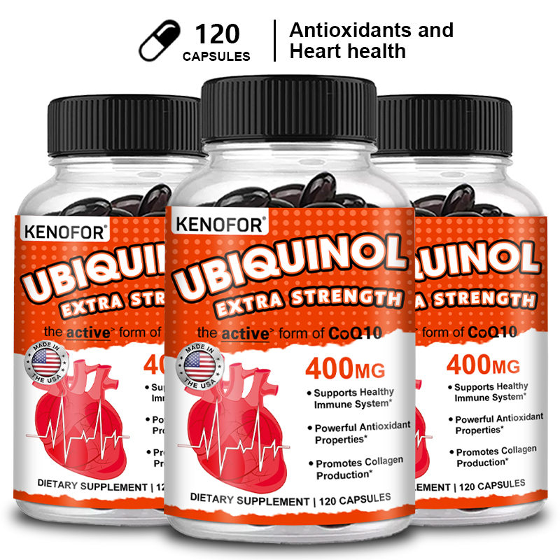 Coq10 Ubiquinol Softgel - Kenofor Ubiquinol Coq10 400 Mg Softgel-Antioxidant-Superieure