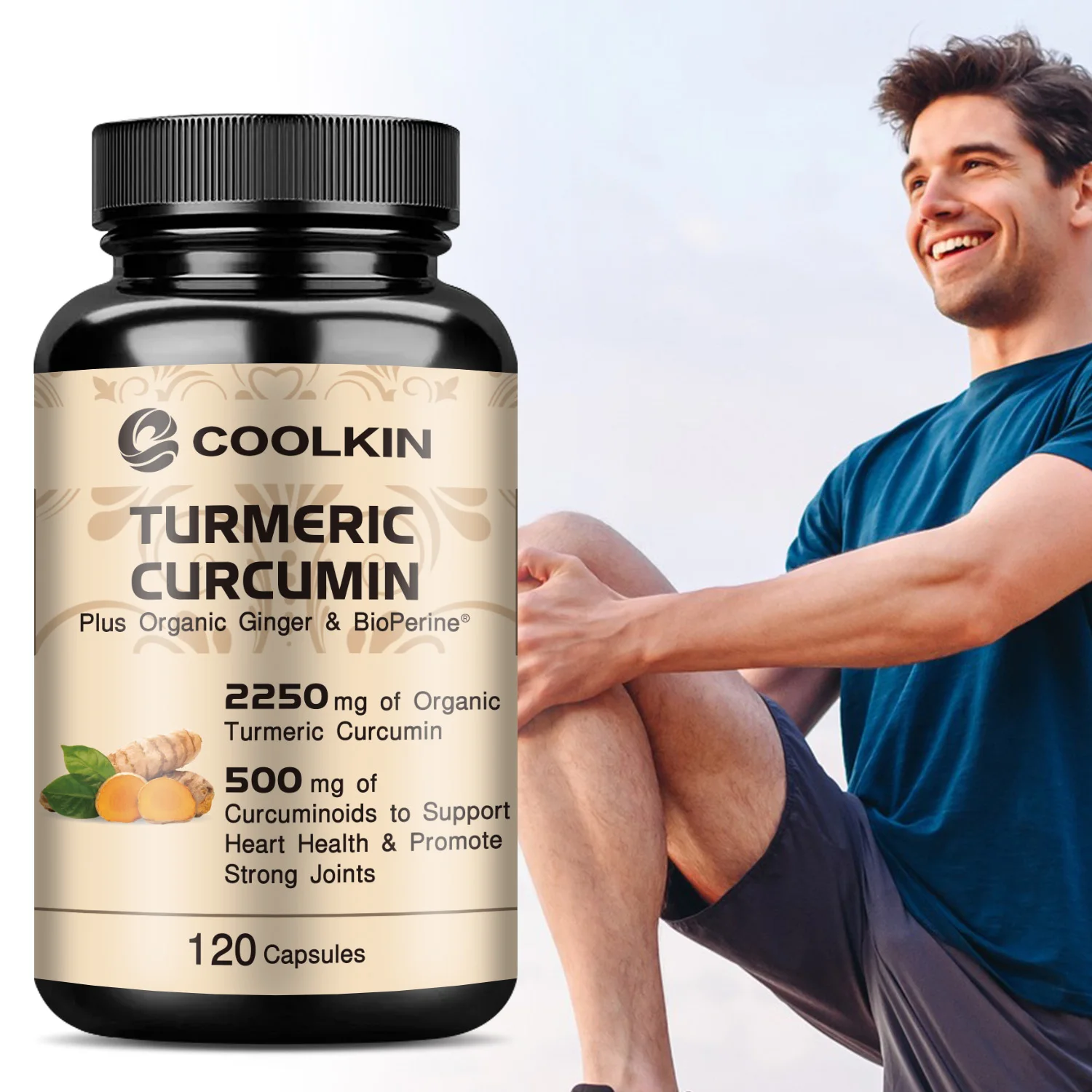 Turmeric Curcumin Capsule - Kurkuma Curcumine - met 95% Curcumine,