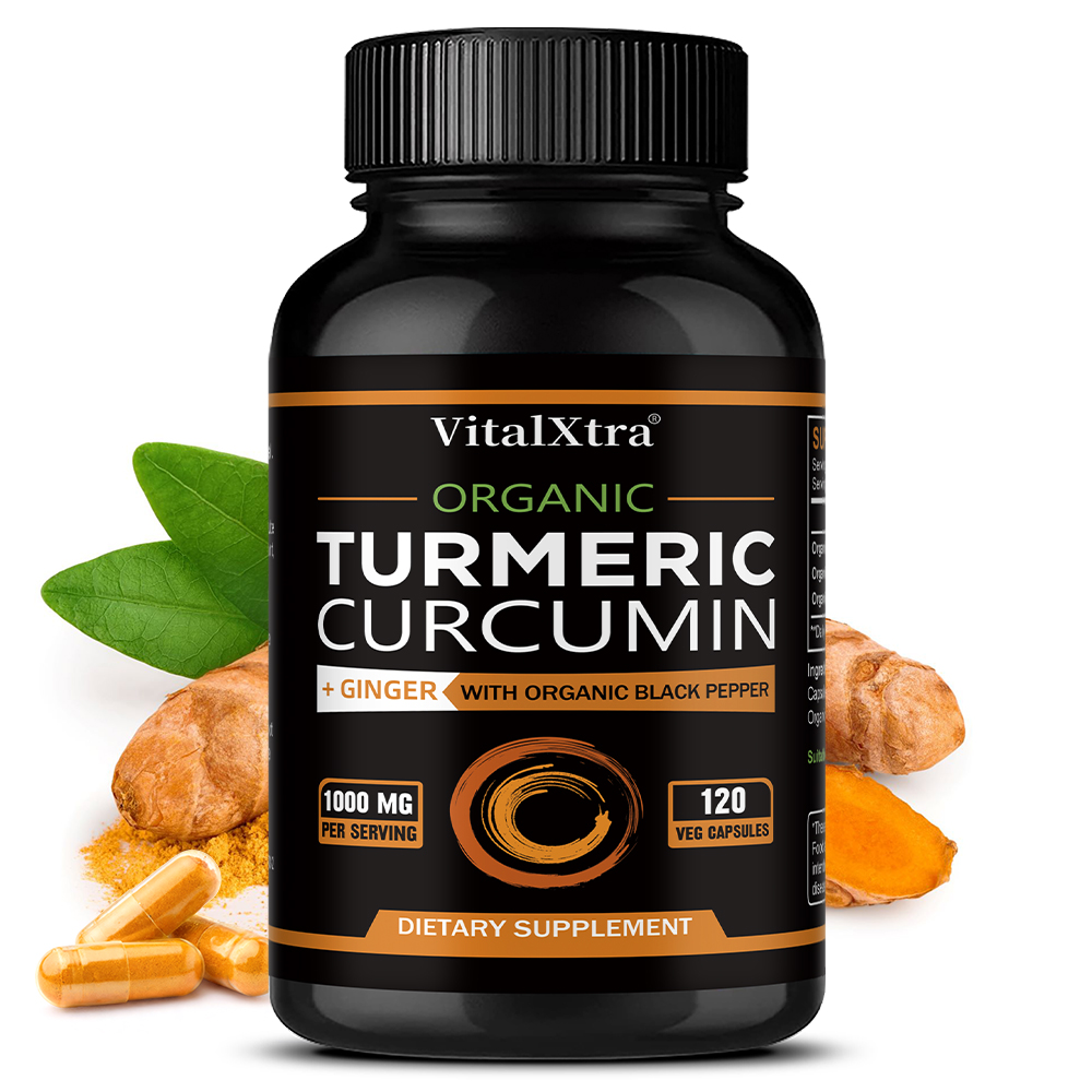 Turmeric Curcumin Capsule - Kurkuma Curcumine met Zwarte Peper &