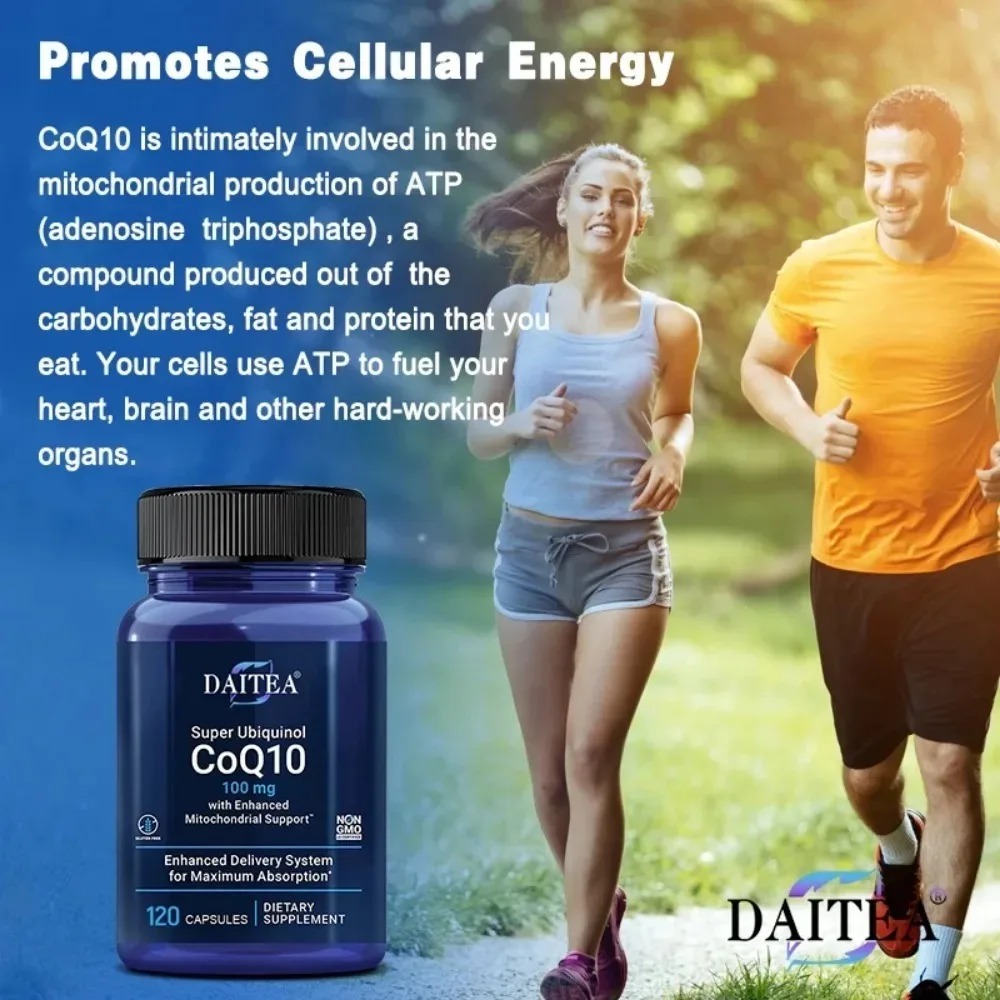 Ubiquinol 100mg CoQ10, Hartgez - Coq10 Ubiquinol Softgel recensie en prijs