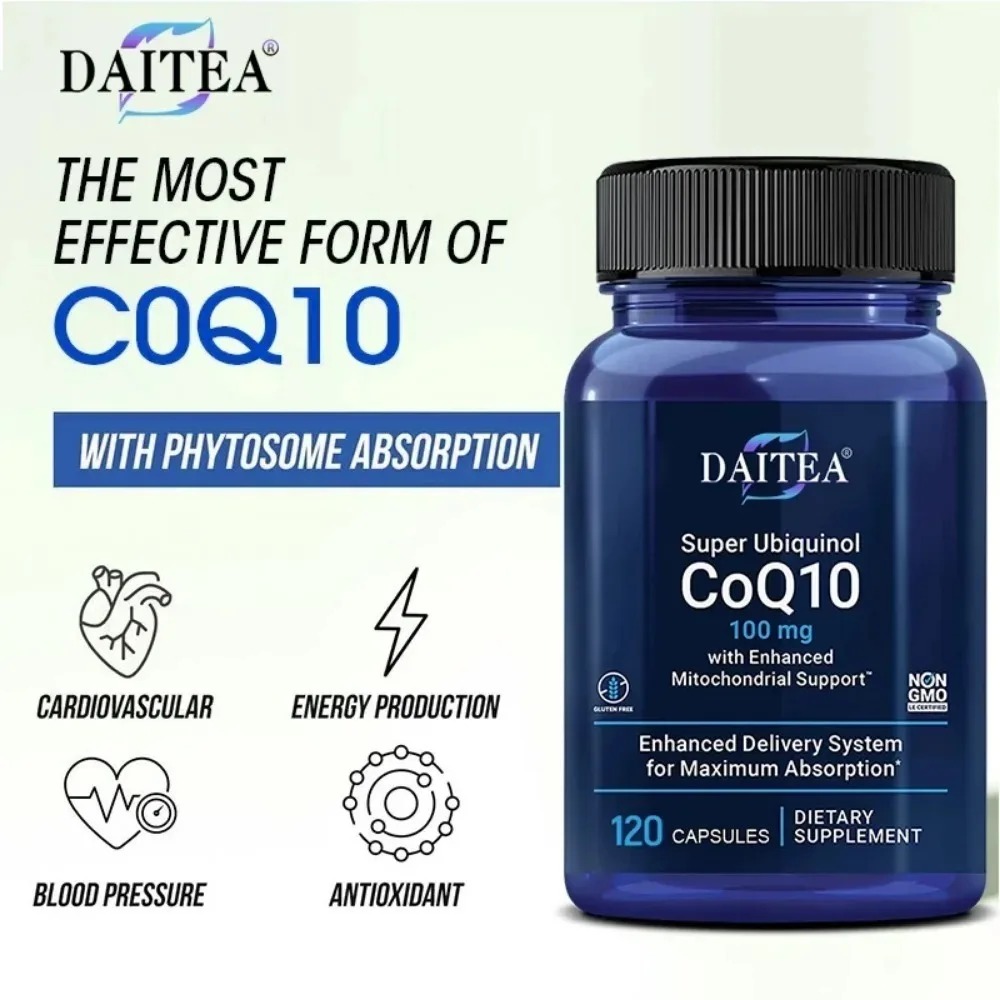 Ubiquinol 100mg CoQ10, Hartgez - Coq10 Ubiquinol Softgel recensie en prijs