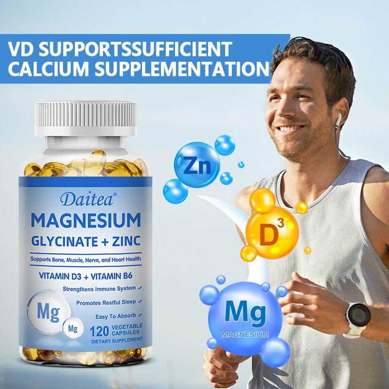 Daitea magnesium- en zinkcapsu - Zinc Supplement 50Mg recensie en prijs