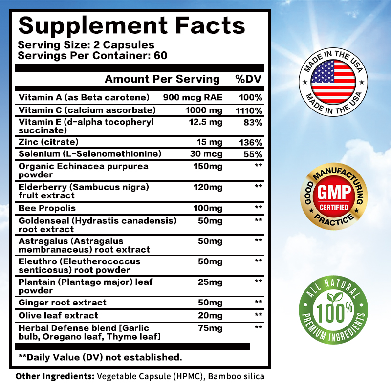 Immuunondersteuningssupplement - Zinc Supplement 50Mg recensie en prijs