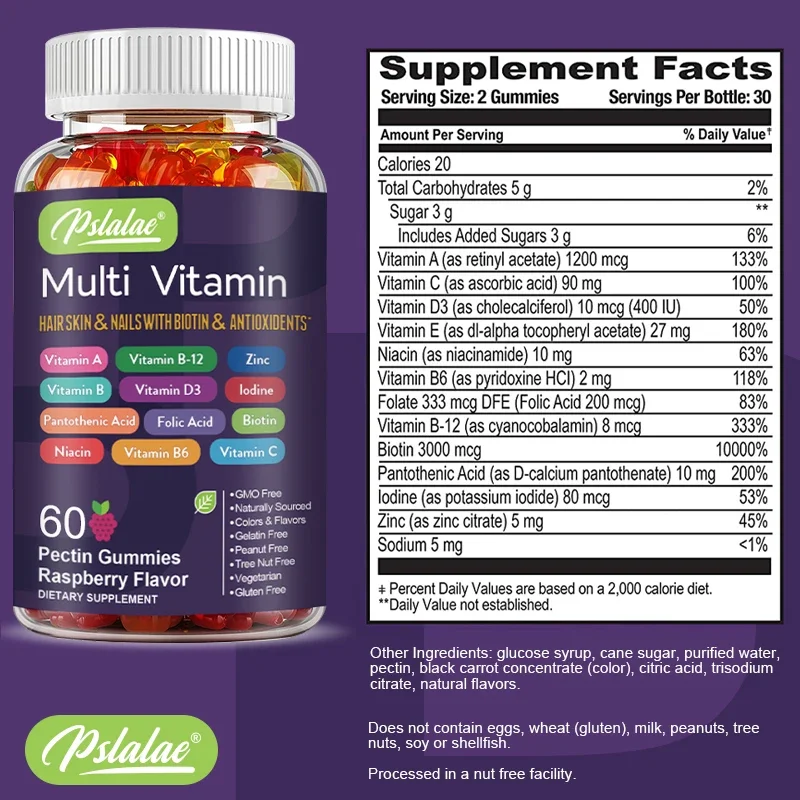 Multivitaminegummies - met vit - Zinc Supplement 50Mg recensie en prijs