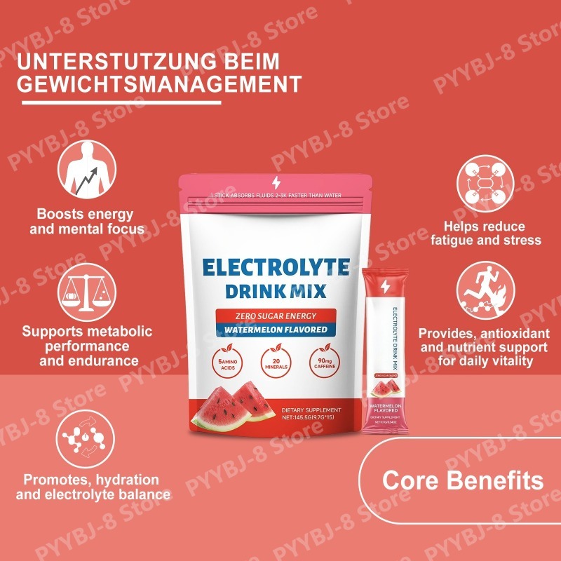 Suikerarm watermeloen elektrol - Electrolyte Powder Pack recensie en prijs