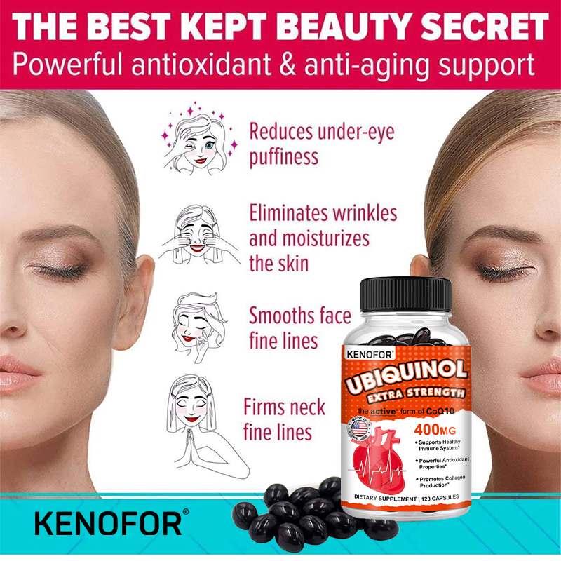 Kenofor Ubiquinol Coq10 400 Mg - Coq10 Ubiquinol Softgel recensie en prijs