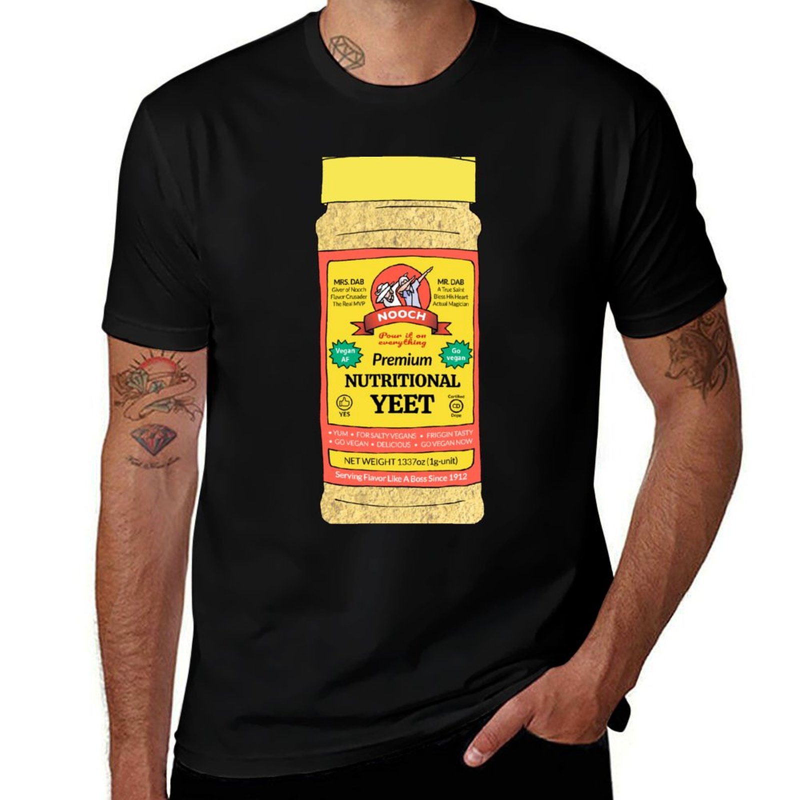 Nutritional Yeet T-Shirt Fitne - T Nutrition Fitness recensie en prijs