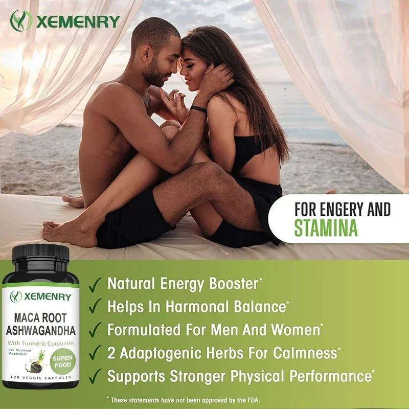 Herensupplement - Maca Root +  - Turmeric Curcumin Capsule recensie en prijs