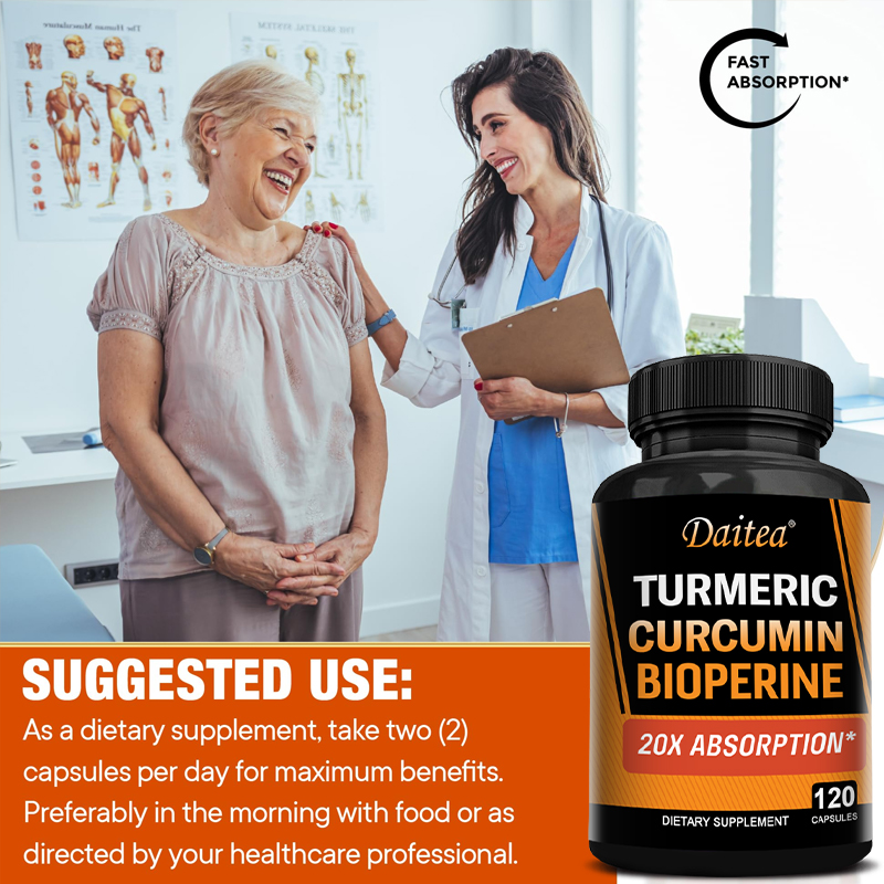 Kurkuma Curcumine Capsules 250 - Turmeric Curcumin Capsule recensie en prijs