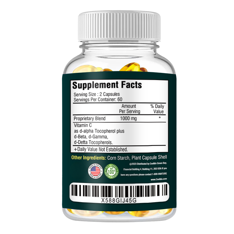 Vitamine C-capsules 1000 mg -  - Zinc Supplement 50Mg recensie en prijs