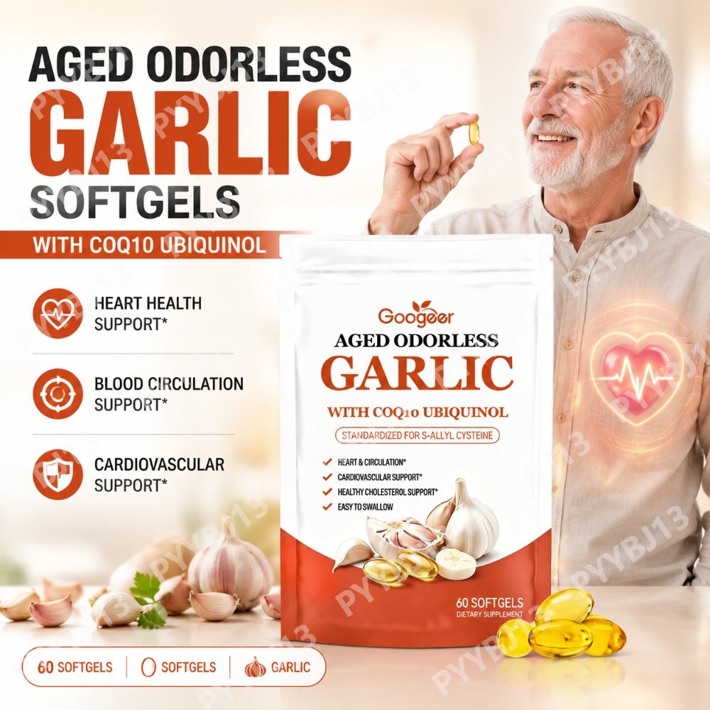 Googeer Aged Odorless Garlic E - Coq10 Ubiquinol Softgel recensie en prijs