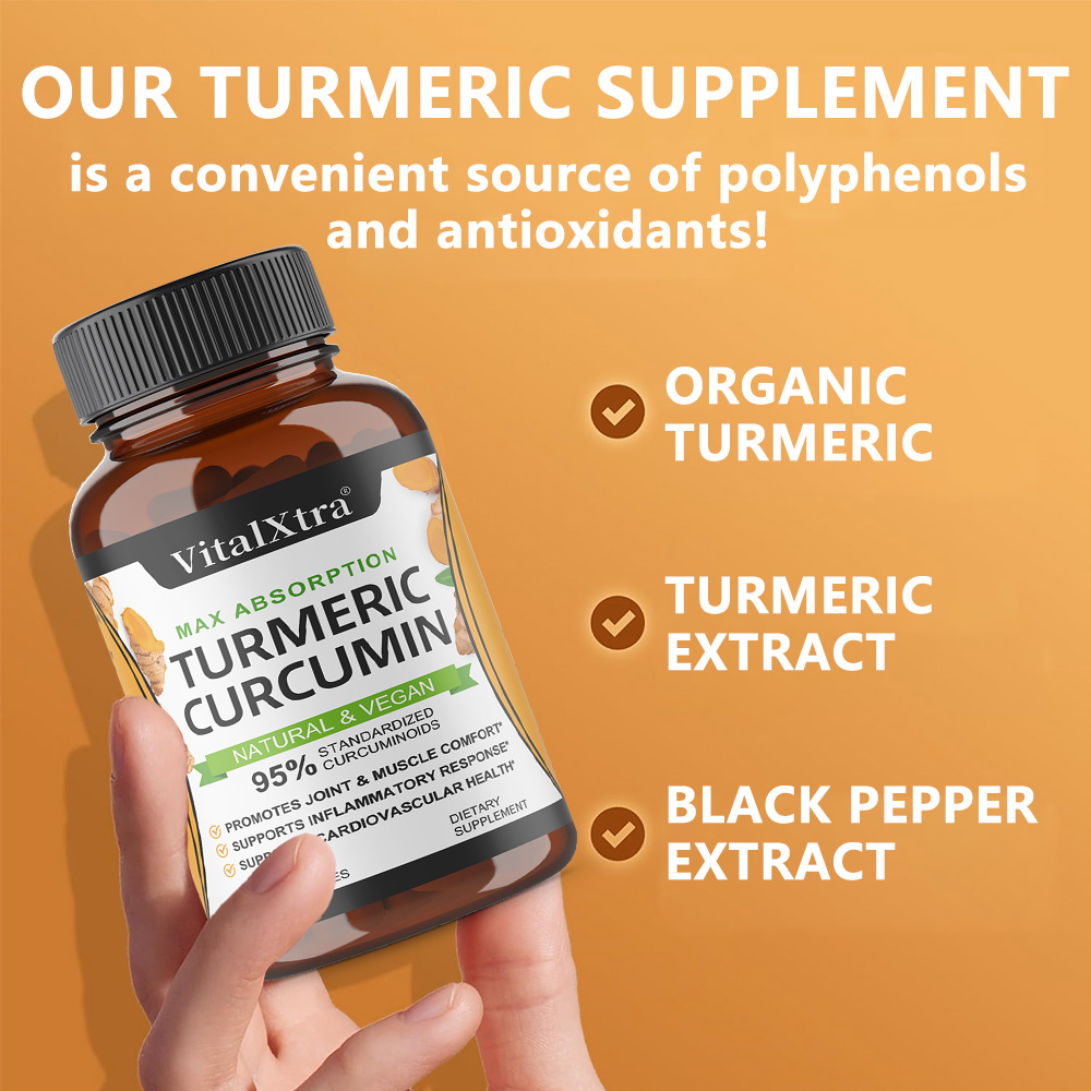 Kurkuma Curcumine met Zwarte P - Turmeric Curcumin Capsule recensie en prijs