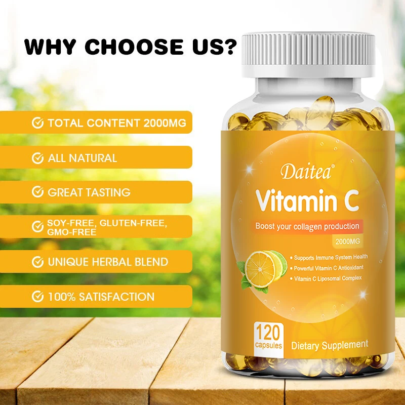 Vitamine C 2000 mg capsules Su - Zinc Supplement 50Mg recensie en prijs