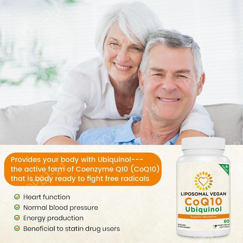 CoQ10 Ubiquinol Supplement, 60 - Coq10 Ubiquinol Softgel recensie en prijs